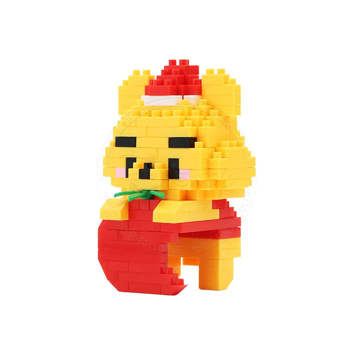 Stitch Disney Princess Elsa LinaBell Building Blocks Mickey Mouse Duck Mini Action Figures Blocks Assemble Toys Brick Kids Gifts