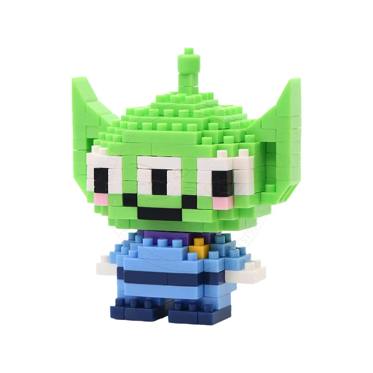 Stitch Disney Princess Elsa LinaBell Building Blocks Mickey Mouse Duck Mini Action Figures Blocks Assemble Toys Brick Kids Gifts